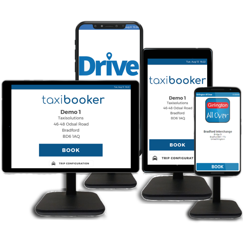 fully customisable taxi bookers